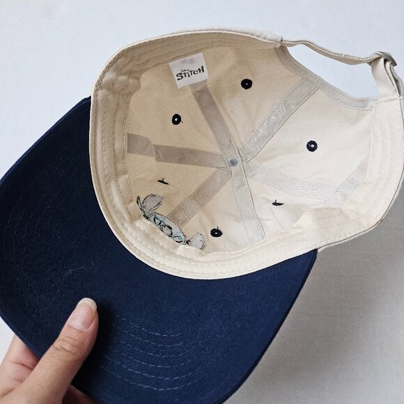 Men's Disney Lilo & Stitch Adjustable Baseball Hat Embroidered Cap - Picture 4 of 6